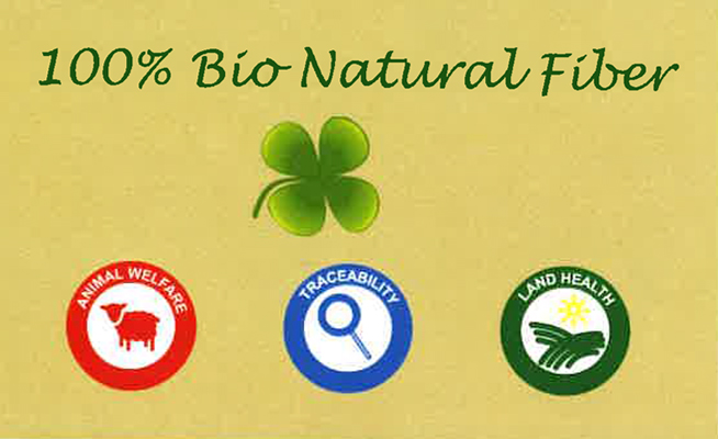 100% Bio Natural Fiber